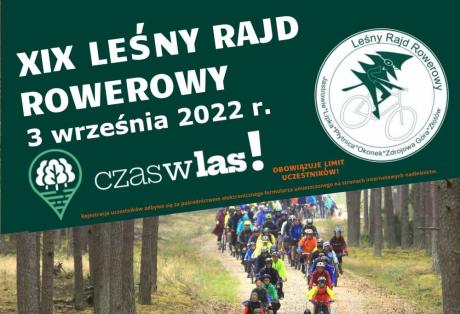 XIX Leśny Rajd Rowerowy 2022